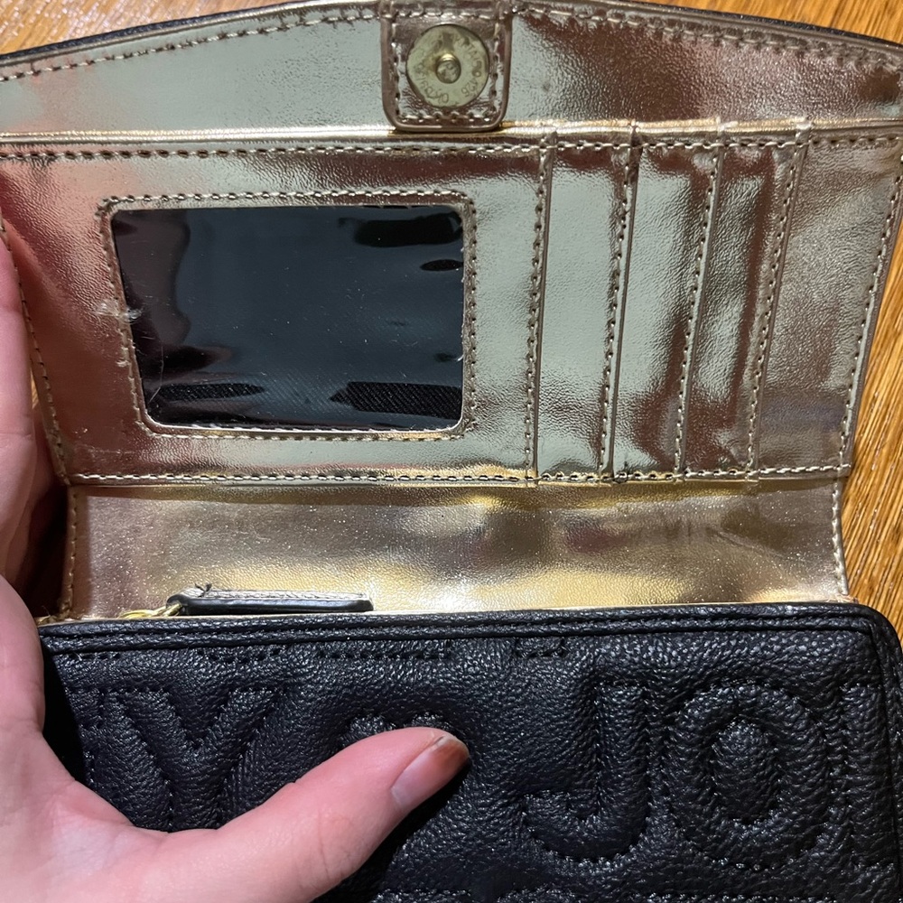 Betsey Johnson Black and White Clutch - Picture 8 of 11